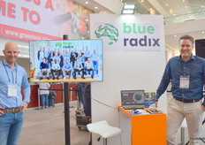 Jan Hanemeijer y Ronald Hoek con Blue Radix, que tienen un acuerdo de distribución para una cooperación a largo plazo para llevar el Cultivo Autónomo a la horticultura mexicana.